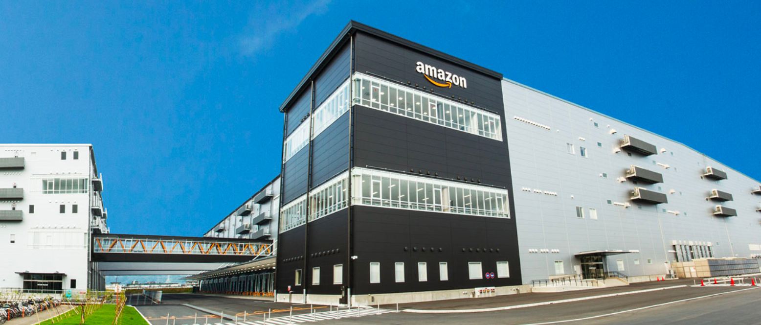 An Amazon fulfillment center.