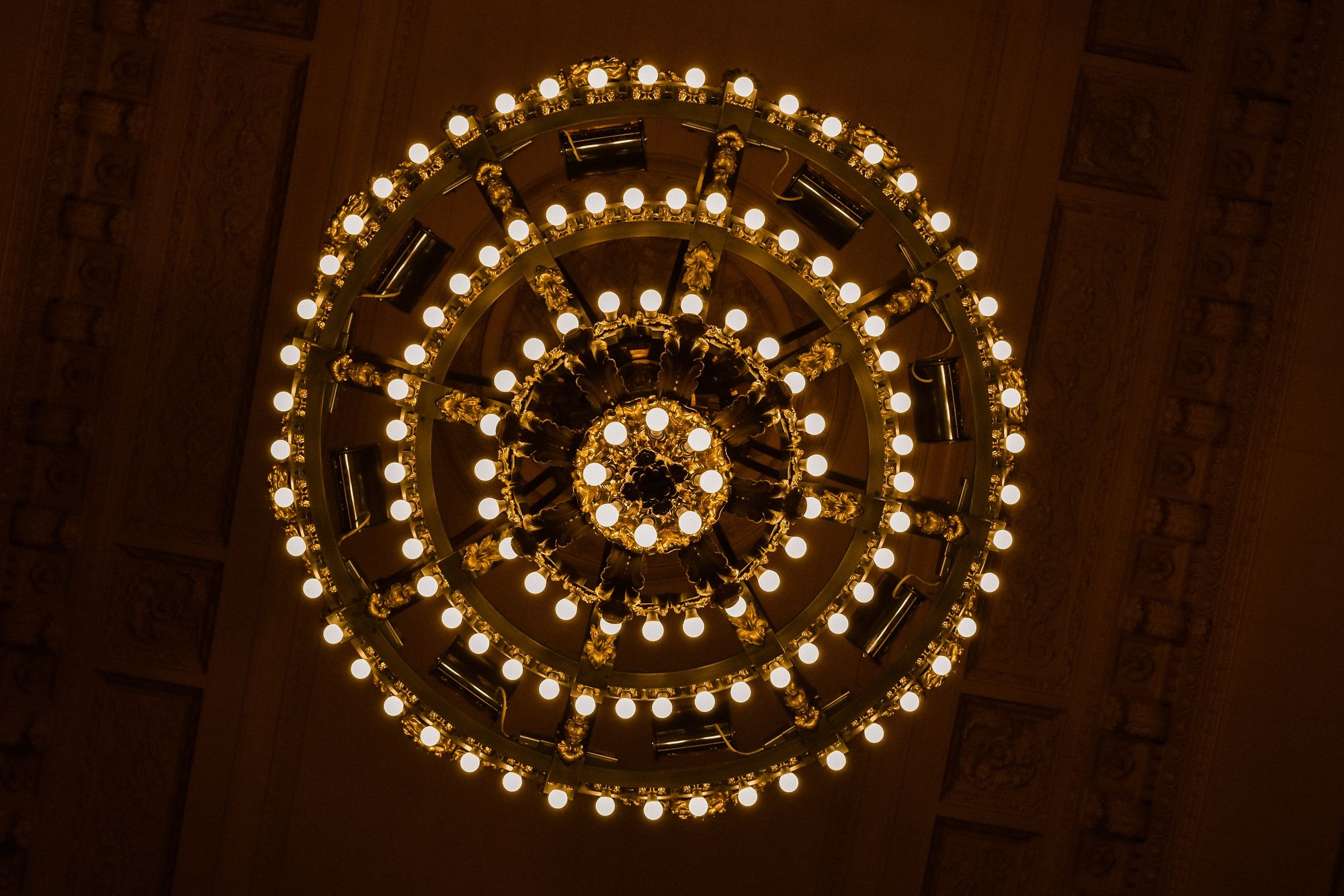 Grand Central Terminal Chandeliers.