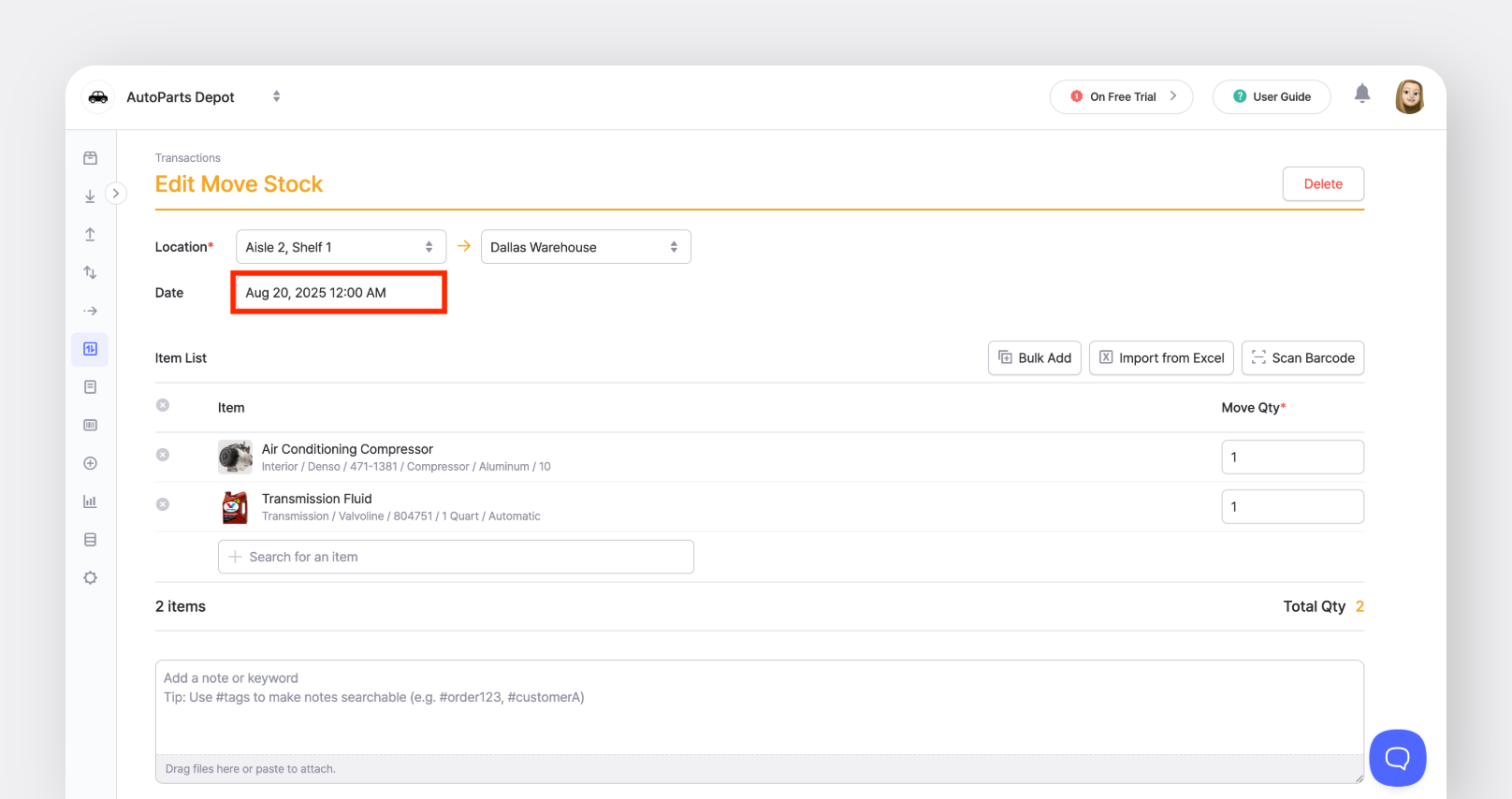 New BoxHero Web Features: August Update