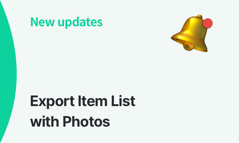 Export Item List with Photos