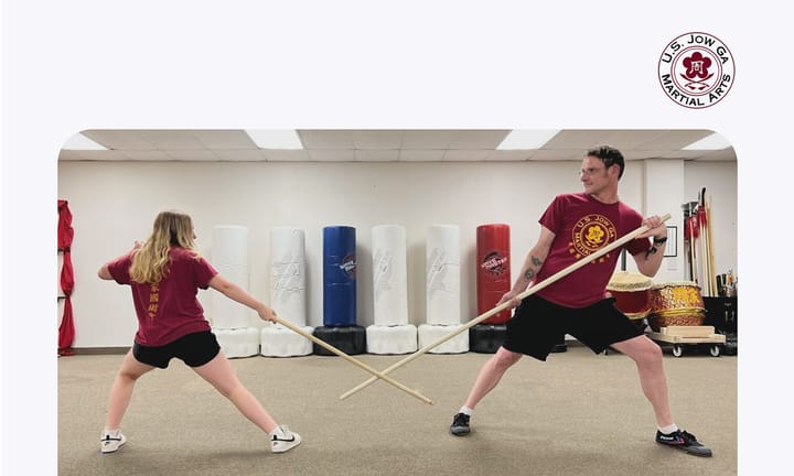 Students Taking Classes at U.S. Jow Ga Martial Arts.