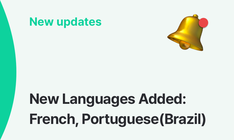 New Languages Added: BoxHero now supports French and Portuguese (Brazil).