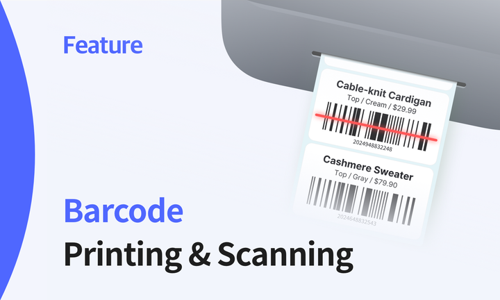 BoxHero Feature Highlight: Barcode Printing & Scanning
